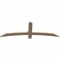 Ekena Millwork Bellingham Smooth Timber Gable Bracket, Douglas Fir, 60"W x 20"H x 1 1/2"D x 3 1/2"F, 8/12 Pitch GBW060X20X0204BEL00SDF - alternate 5